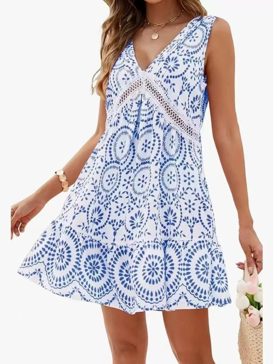 Robe d'été dentelle ajourée Sublime Glitz