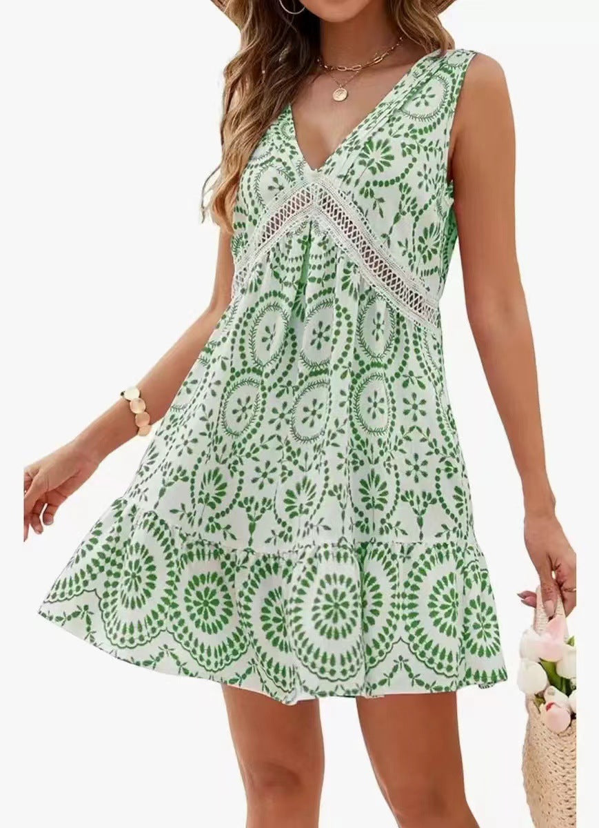 Robe d'été dentelle ajourée Sublime Glitz