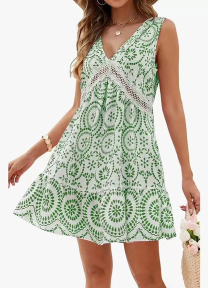 Robe d'été dentelle ajourée Sublime Glitz
