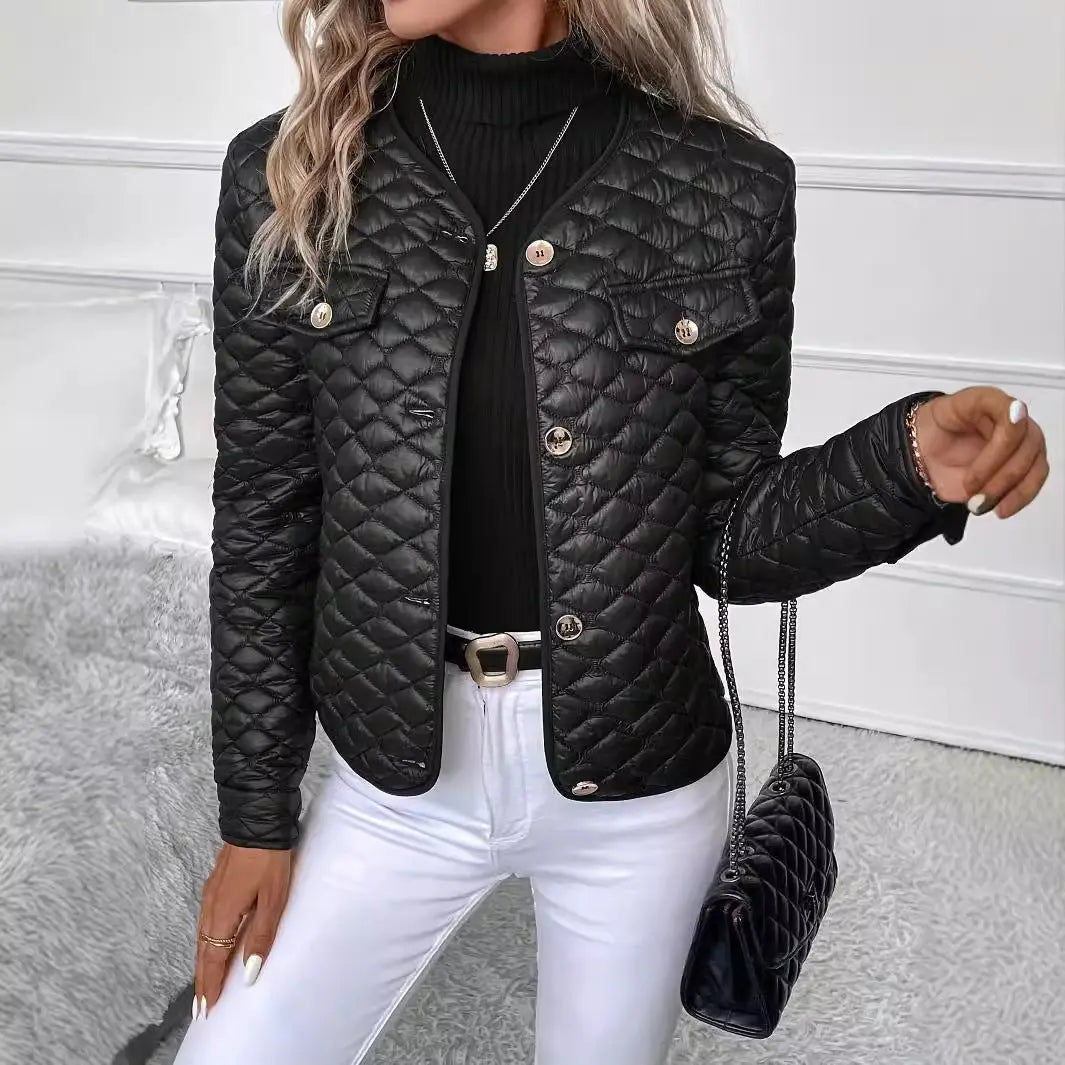 Manteau Matelassé en Losanges Sublime Glitz