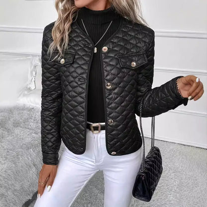 Manteau Matelassé en Losanges Sublime Glitz